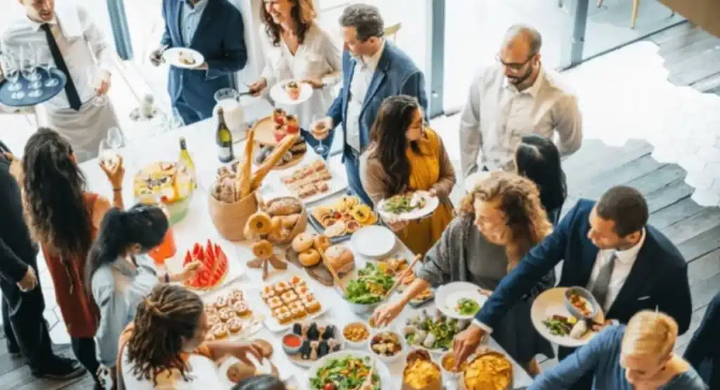 Cómo elegir catering en Asturias para tu evento: guía completa 1 catering en Asturias con montaje elegante para evento