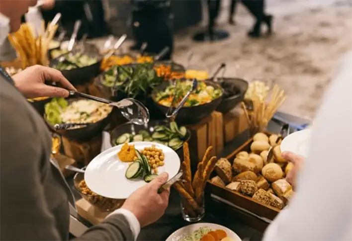 Catering en Gijón 2 catering para eventos y bodas en Gijón con presentación cuidada